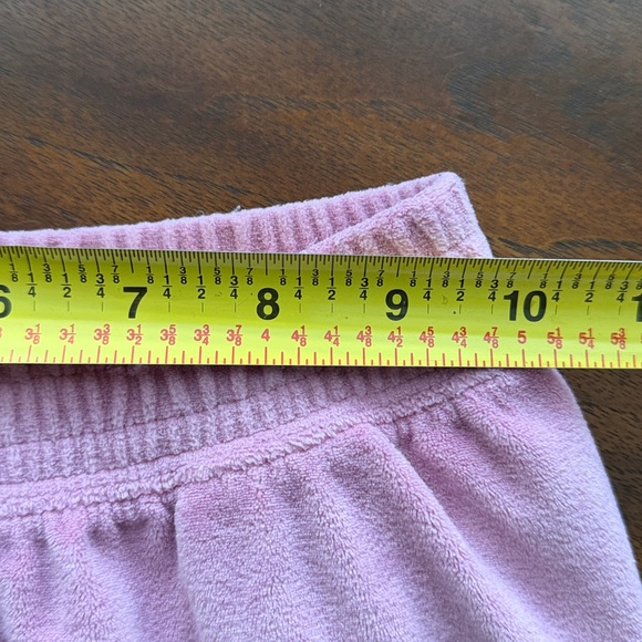 Nike Velour Sweatsuit Girls Pink Hoodie Jogger Pants Set 6X - Picture 5 of 8